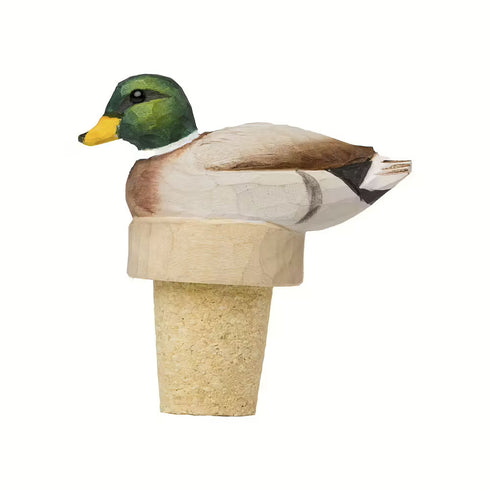 Bottle Stopper Mallard, sinisorsa, pullon tulppa